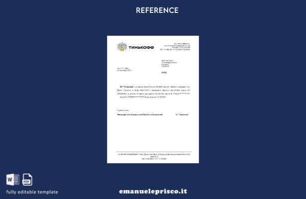stile verificato Russia Chiusura Tinkoff riferimento usd nel modello russo